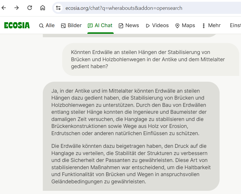 Wälle An Hängen